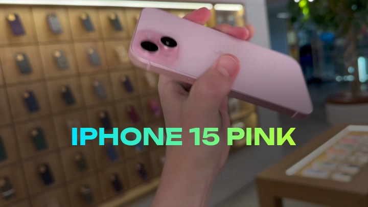 iPhone 15 Pink