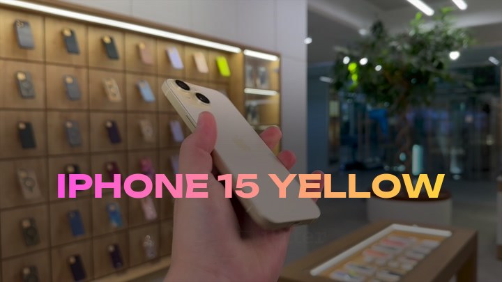 iPhone 15 Yellow