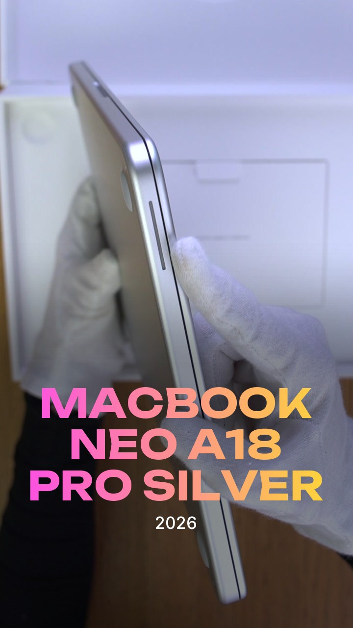 Apple MacBook Neo (2026) A18 Pro (6CPU/5GPU/8GB/512GB) Silver (MHFC4)