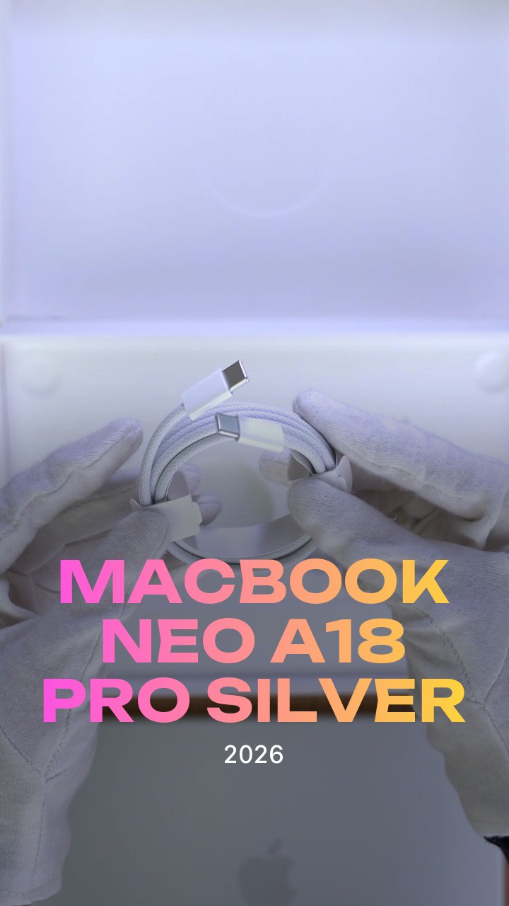 Apple MacBook Neo (2026) A18 Pro (6CPU/5GPU/8GB/512GB) Silver (MHFC4)