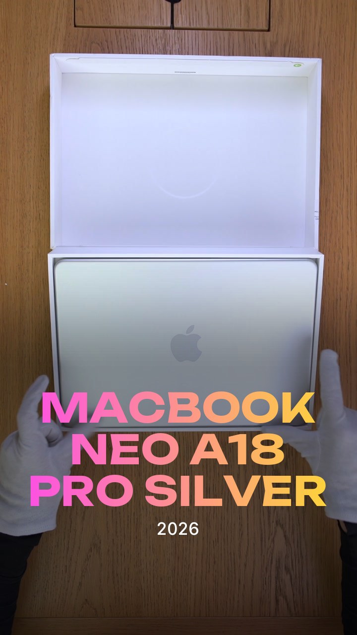 Apple MacBook Neo (2026) A18 Pro (6CPU/5GPU/8GB/512GB) Silver (MHFC4)