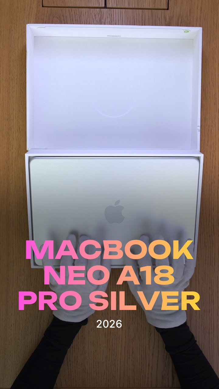 Apple MacBook Neo (2026) A18 Pro (6CPU/5GPU/8GB/512GB) Silver (MHFC4)