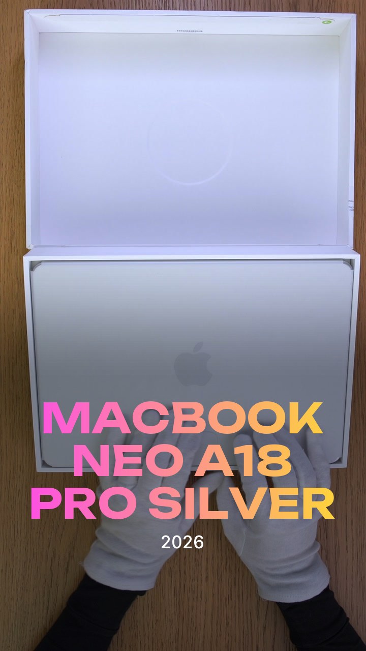 Apple MacBook Neo (2026) A18 Pro (6CPU/5GPU/8GB/512GB) Silver (MHFC4)