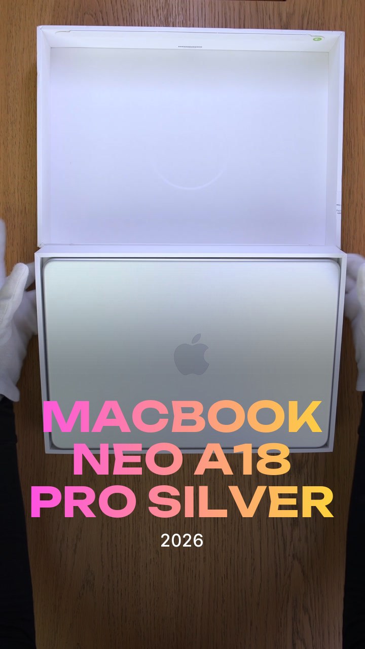 Apple MacBook Neo (2026) A18 Pro (6CPU/5GPU/8GB/512GB) Silver (MHFC4)