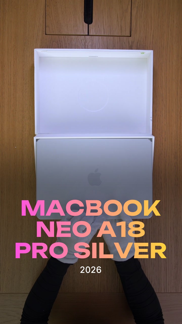 Apple MacBook Neo (2026) A18 Pro (6CPU/5GPU/8GB/512GB) Silver (MHFC4)