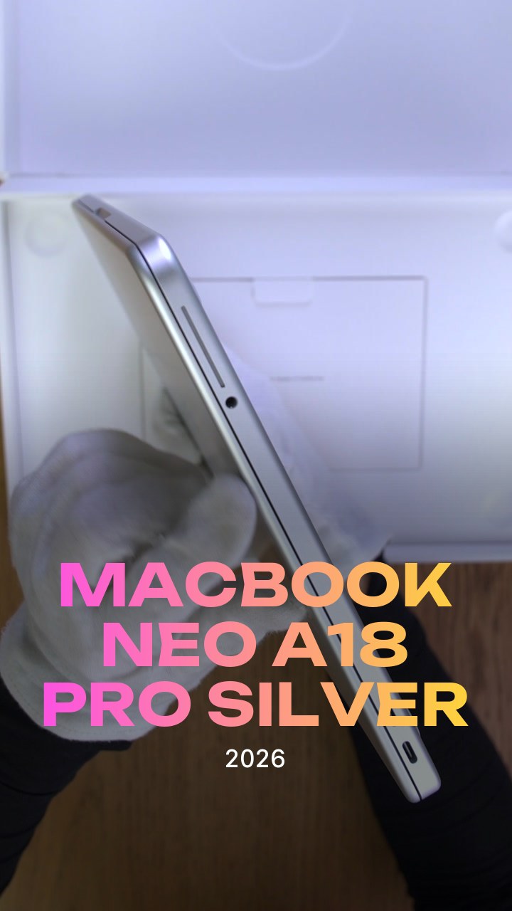 Apple MacBook Neo (2026) A18 Pro (6CPU/5GPU/8GB/512GB) Silver (MHFC4)