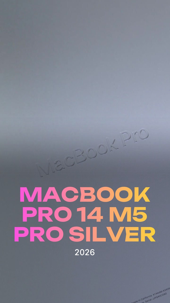 Apple MacBook Pro 14 (2026) M5 Pro Silver