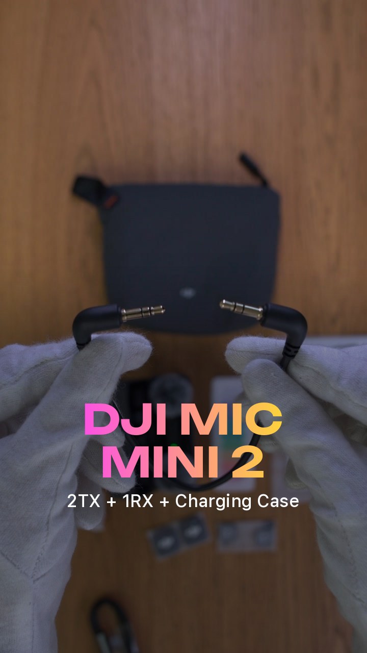 DJI Mic Mini 2 (2TX + 1RX + Charging Case)