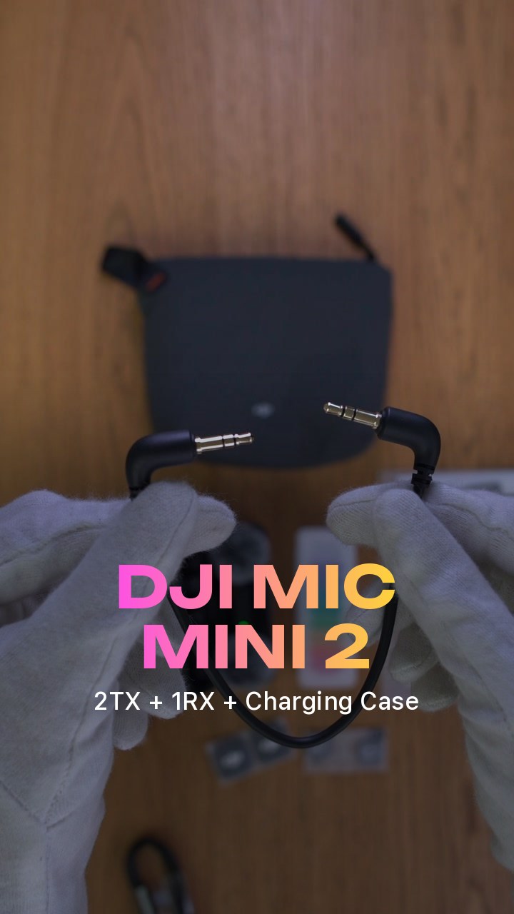 DJI Mic Mini 2 (2TX + 1RX + Charging Case)