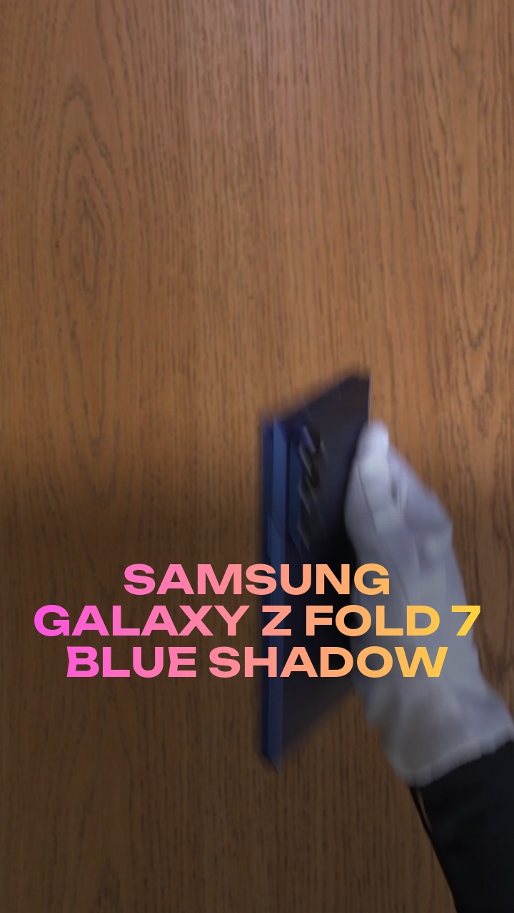 Samsung Galaxy Z Fold 7 Blue Shadow