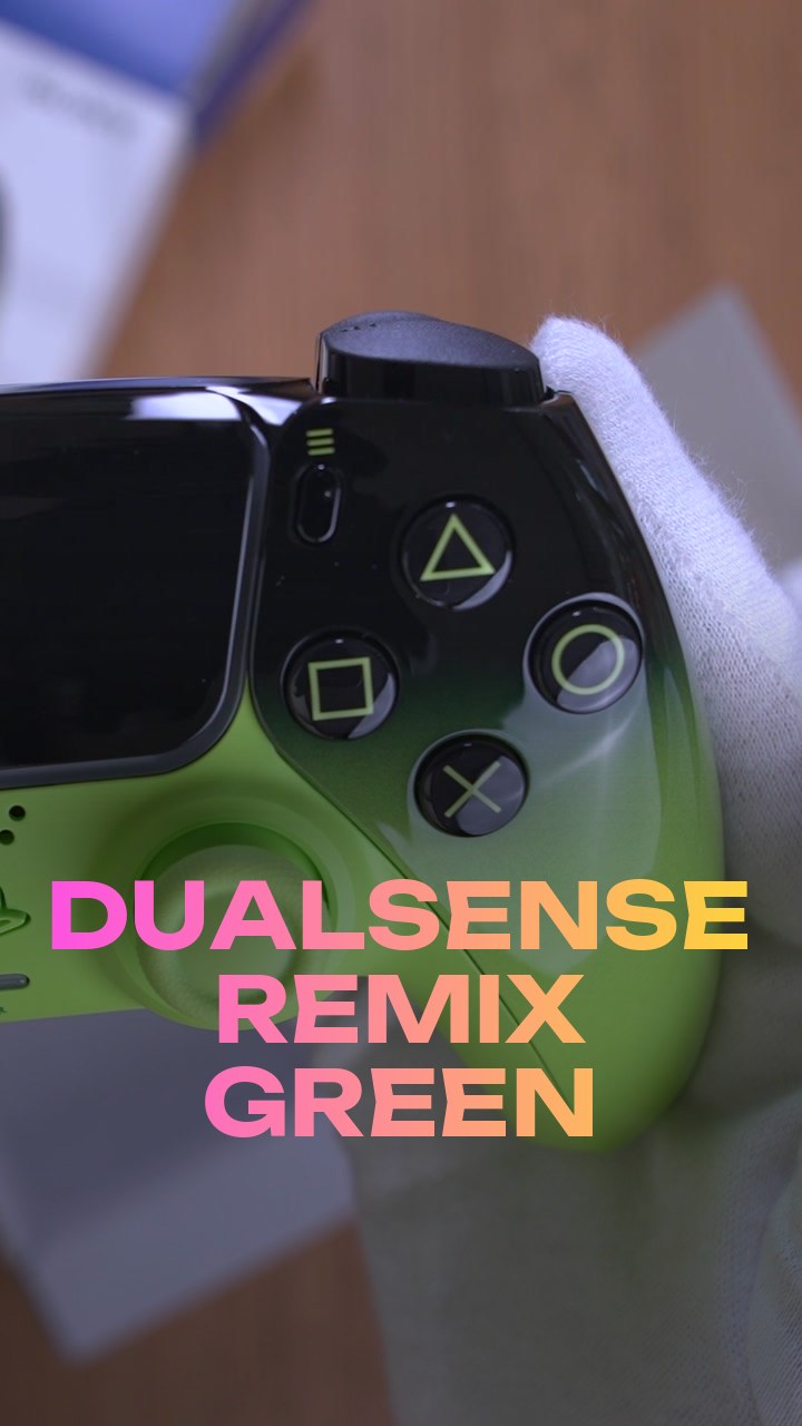 DualSense Remix Green