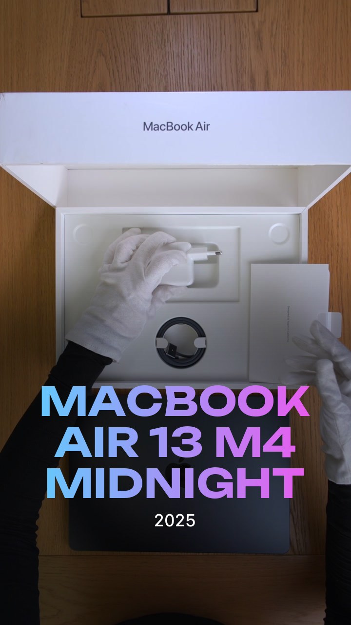 MacBook Air 13 (2025) M4 Midnight