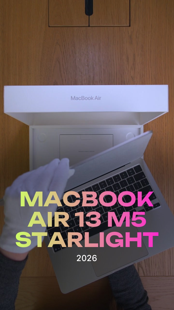 MacBook Air 13 (2026) M5 Starlight