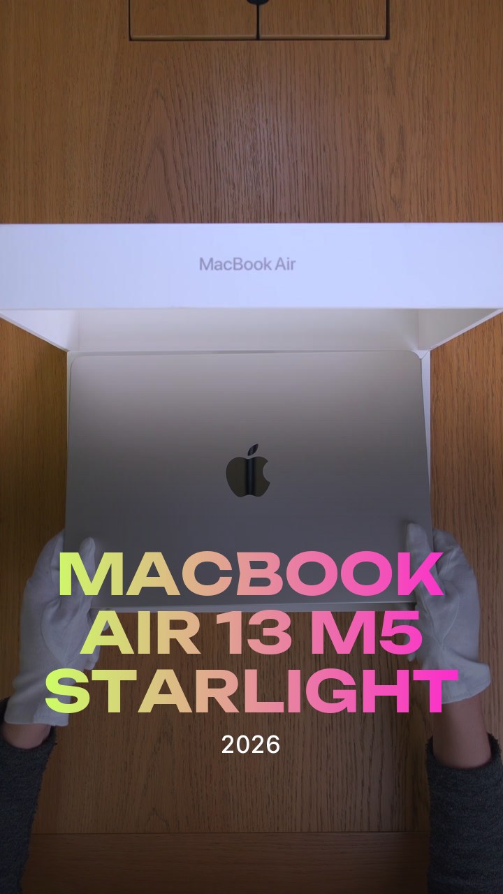 Apple MacBook Air 13 (2026) M5 Starlight