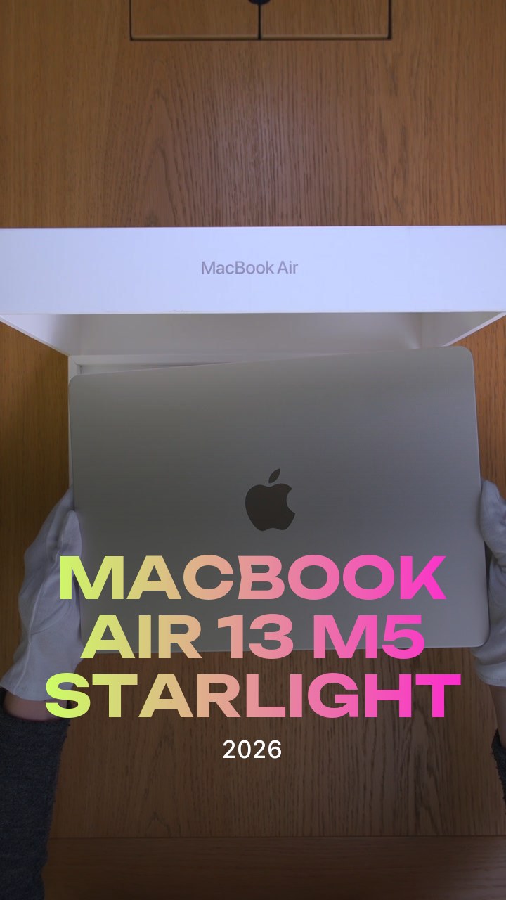 Apple MacBook Air 13 (2026) M5 Starlight