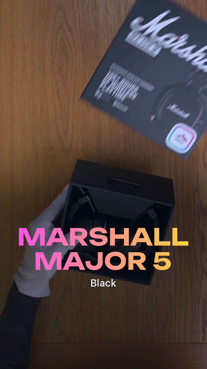 Marshall Major 5 (Black)