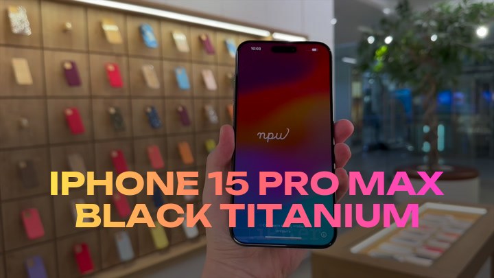iPhone 15 Pro Max Black Titanium