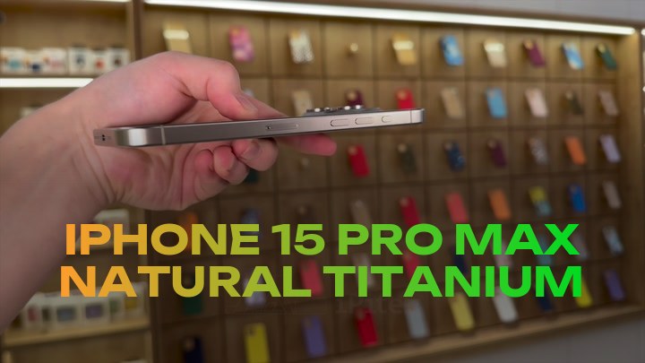 iPhone 15 Pro Max Natural Titanium