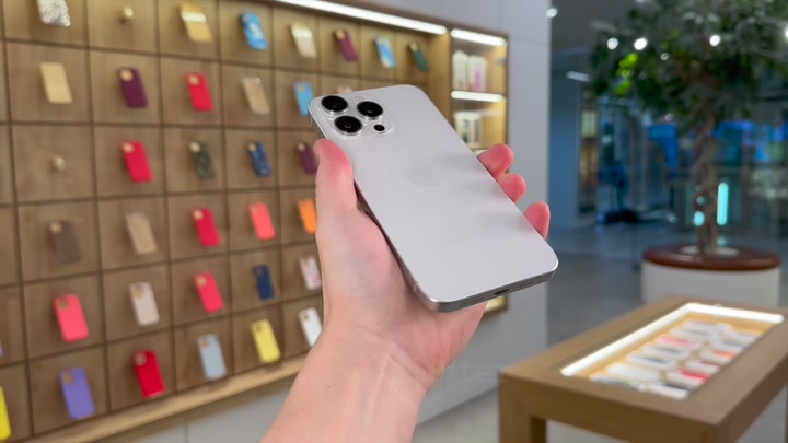 iPhone 15 Pro Max White Titanium