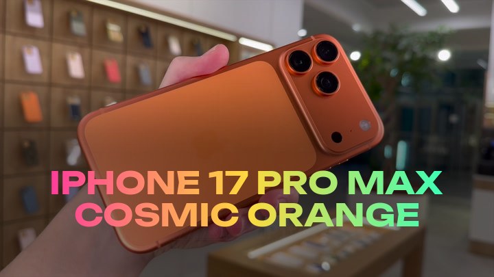 iPhone 17 Pro Max Cosmic Orange