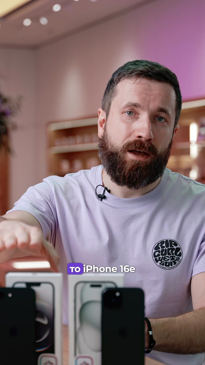 iPhone 16e VS iPhone 15